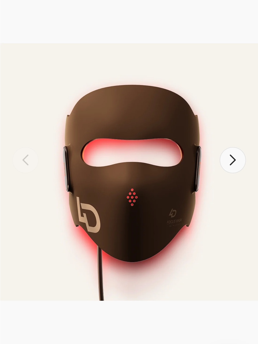 Jovs 4D laser light therapy mask - new never used